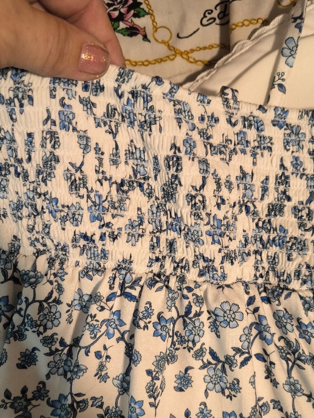 Madden Girl Size XL Handkerchief Style Spaghetti Strapped Shirt - Picture 5 of 6